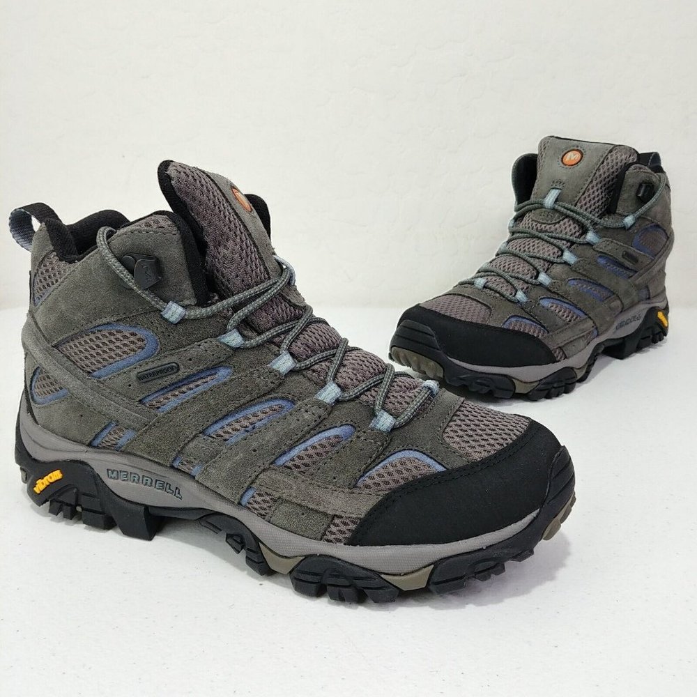 Merrell Moab 2 Mid Hiking Boot Waterproof Size Women's 10W NO DEFECTS